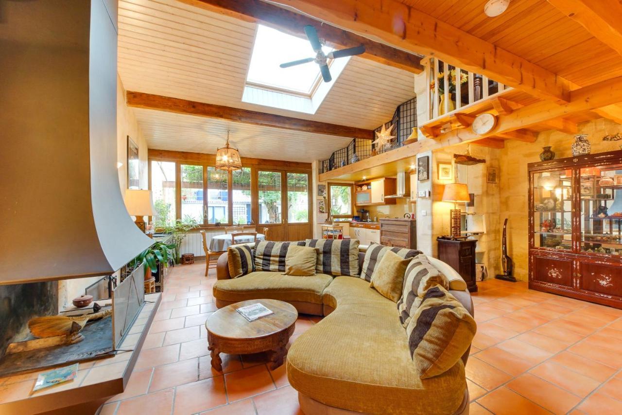Superbe Maison En Pierre Bordelaise Bordeaux Buitenkant foto