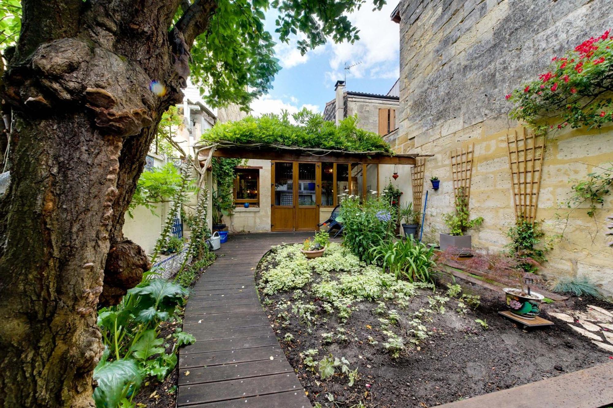 Superbe Maison En Pierre Bordelaise Bordeaux Buitenkant foto